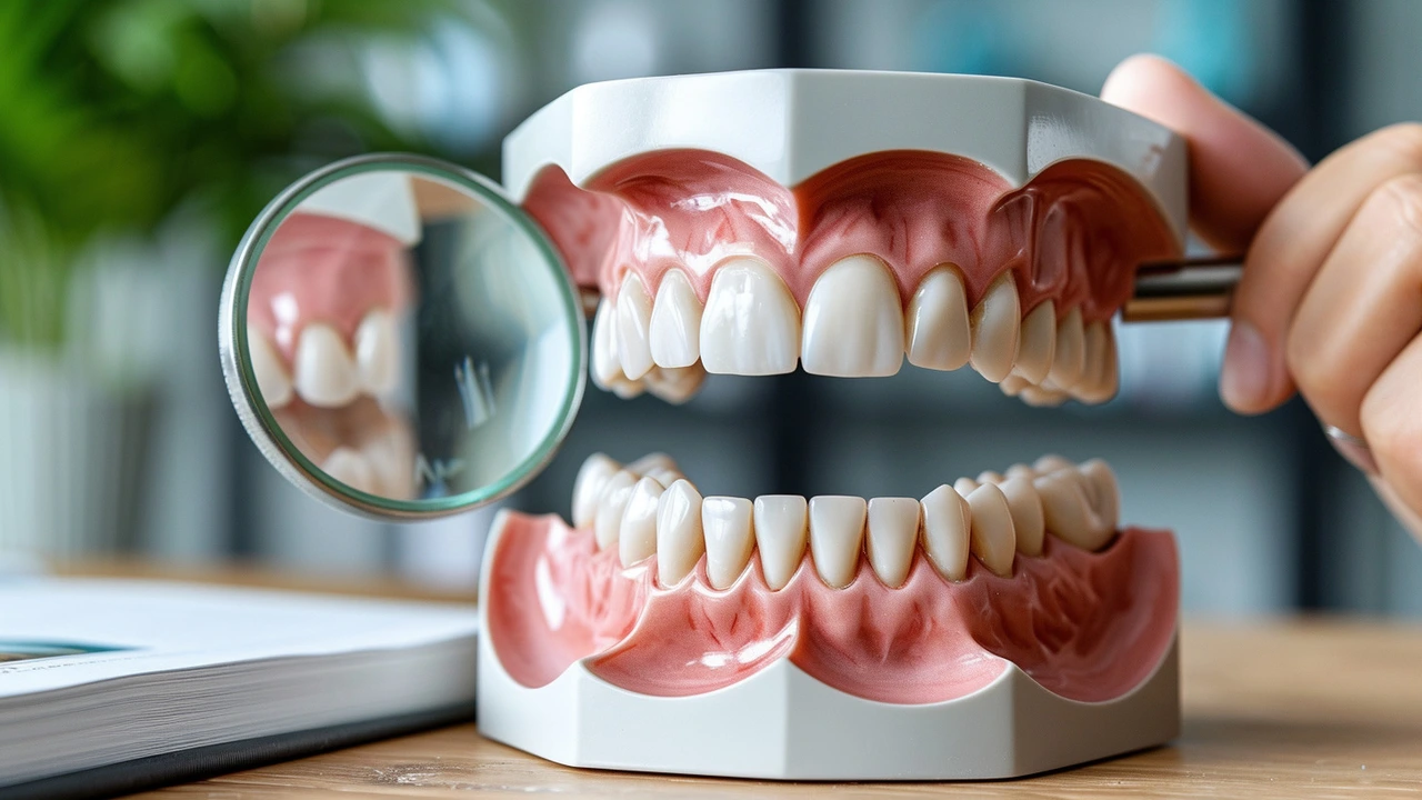 Nasazovací zuby: Jak je správně čistit